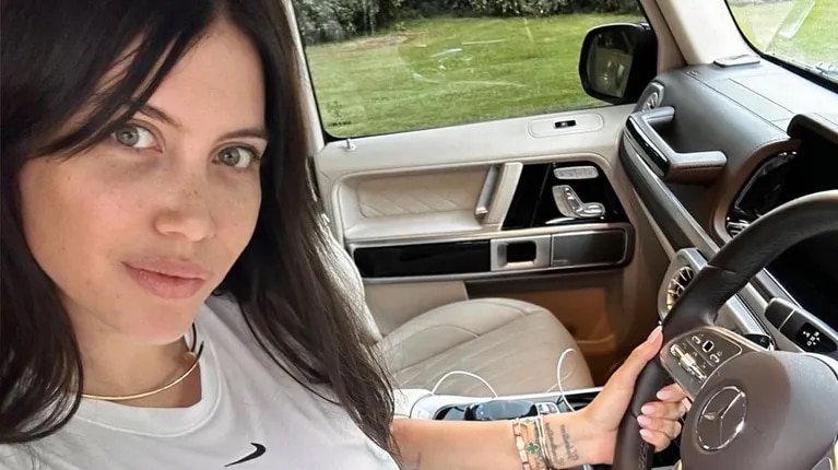 wanda-nara-presumio-su-flota-de-autos-de-lujo-y-genero-indignacion-entre-sus-seguidores:-“son-mis-bebes”