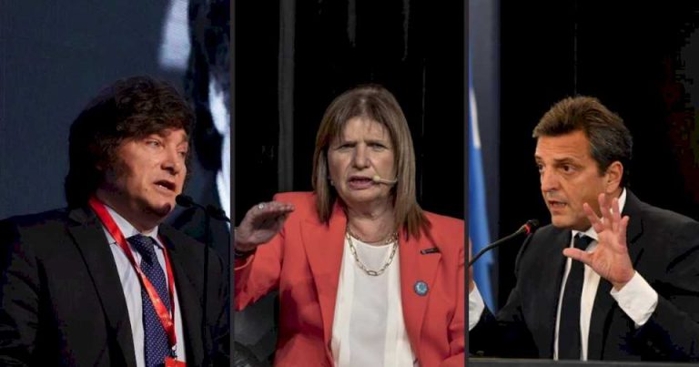 nueva-encuesta-electoral:-como-estan-los-numeros-de-javier-milei,-patricia-bullrich-y-sergio-massa