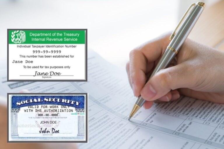 Diferencia entre número ITIN y SSN y para qué sirve cada uno