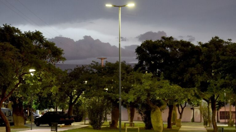 Iluminación LED en el barrio Instituto