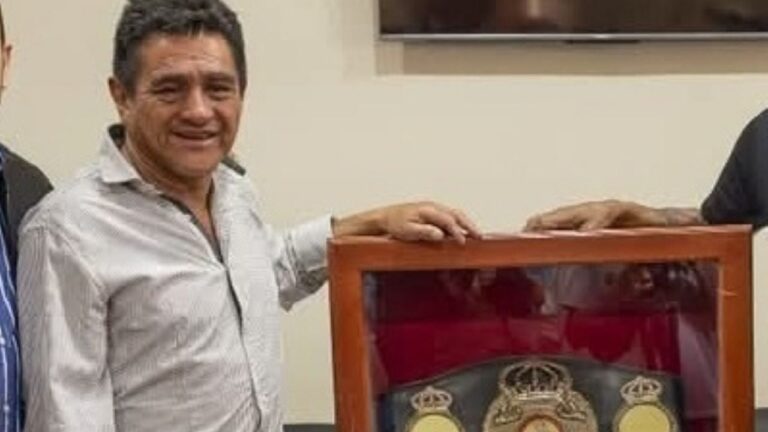 Hugo Soto recibirá esta noche su cinturón de campeón mundial