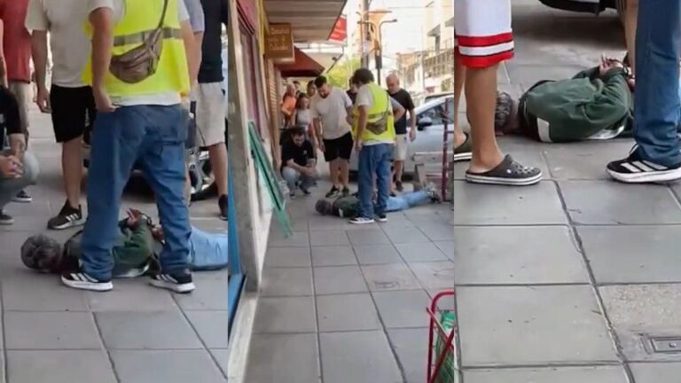 Castelar: vecinos atraparon a un ladrón, lo ataron y lo entregaron a la Policía