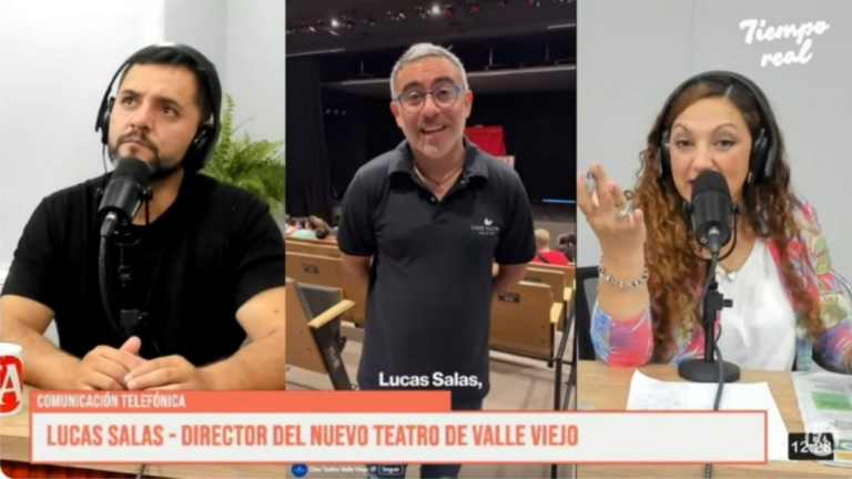 Lucas Salas: «El Cine Teatro Valle Viejo es un hito»