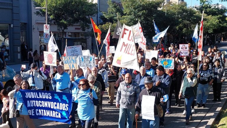 Marcha de los jubilados del 09/04