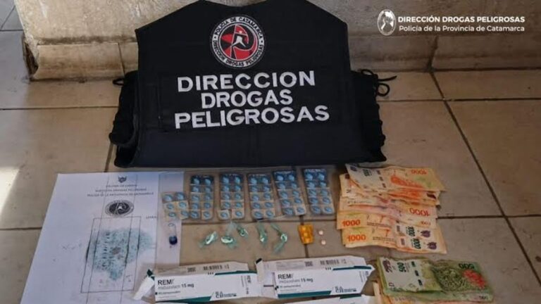 Allanamiento en Capital: secuestraron cocaína, ansiolíticos y dinero