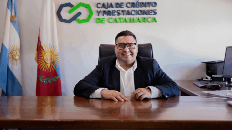 Hugo Aibar, nuevo director ejecutivo de la Caja de Créditos y Prestaciones de Catamarca