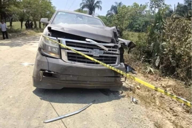 Convoy de Morena atropella y mata a joven en arranque de campaña en Uxpanapa