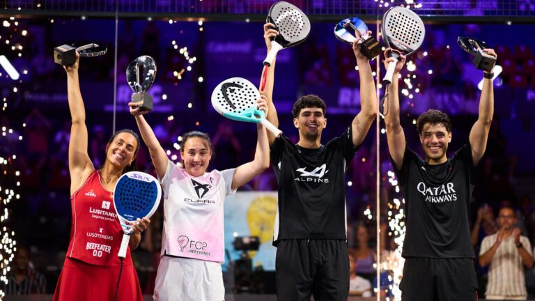 Agustín Tapia y Coello, campeones en Burdeos