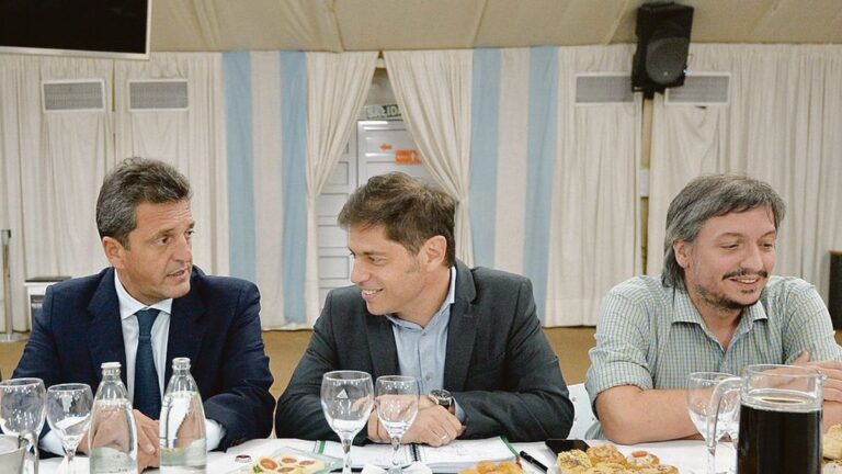Reunión entre Kicillof, Massa y Máximo: «avanza lenta» la unidad del PJ