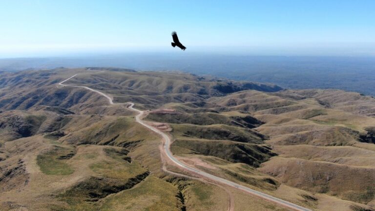 La Ruta 42 pavimentada es el nuevo corredor vial de la Sierra de Ancasti
