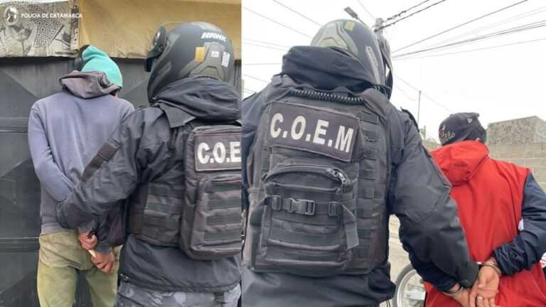 Operativo: secuestros, arrestos y hasta marihuana en el Sur de la Capital