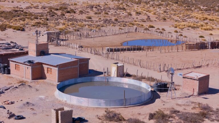 MARA puso en marcha una obra hídrica para la producción ganadera en Santa María