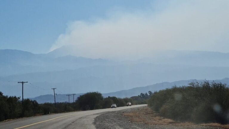 Incendio en el Ambato