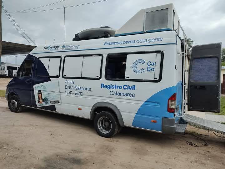 El Registro Civil dice presente en la Fiesta del Poncho con su Móvil de Documentación Rápida