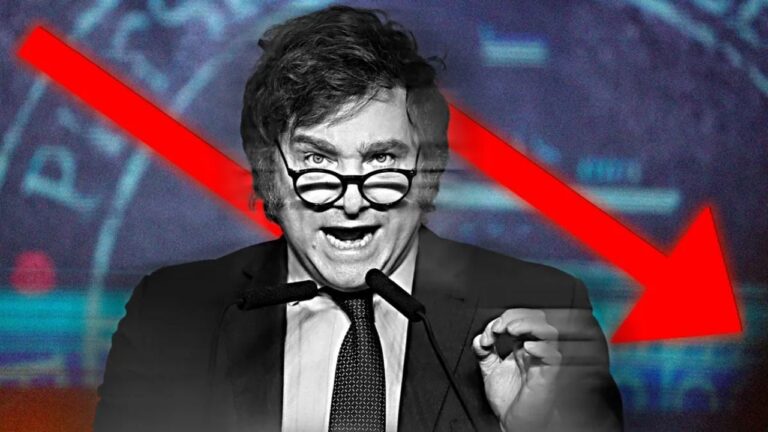 Se desploma la imagen positiva de Javier Milei