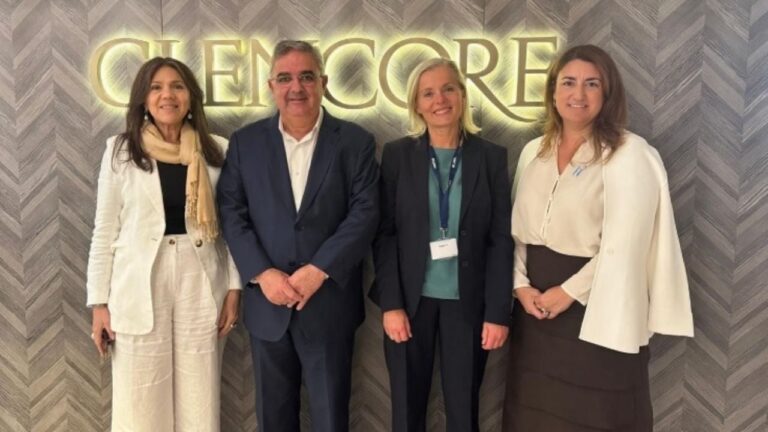 Con la vista puesta en MARA, Jalil se reunió con autoridades de Glencore