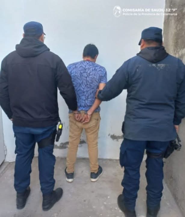 Un prófugo de la Justicia fue capturado en Pomán