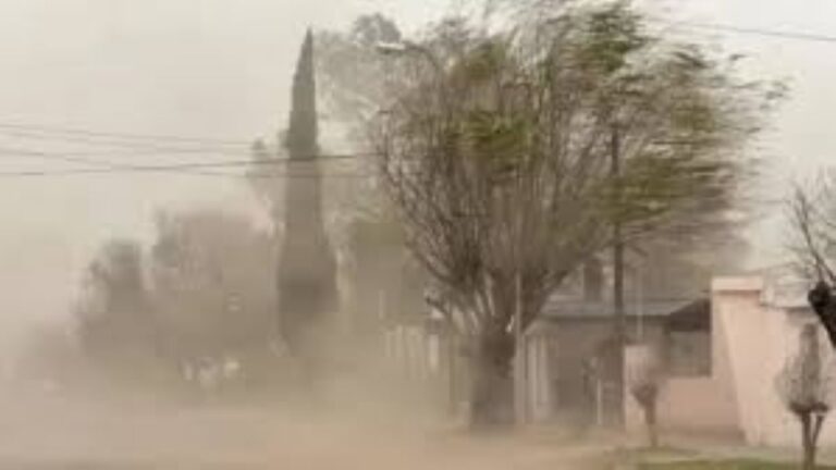 Entre las 14 y las 16 podría ingresar el Viento Zonda a la ciudad de Catamarca
