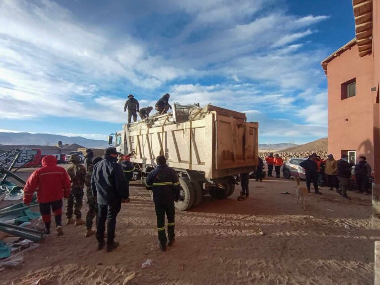 Se conformó un COE fijo para brindar asistencia en Laguna Blanca