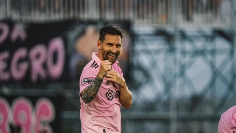 Sin Messi y con un hombre menos, Inter Miami le ganó por penales a Necaxa en la Leagues Cup