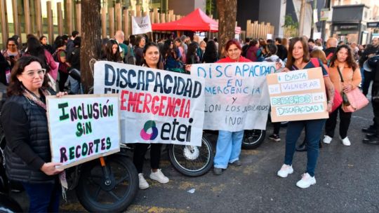 Diversas agrupaciones se movilizarán contra el veto a la ley de Emergencia en Discapacidad