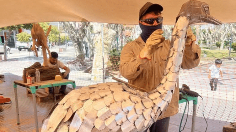 Escultores de todo el país transformarán Andalgalá en un taller a cielo abierto