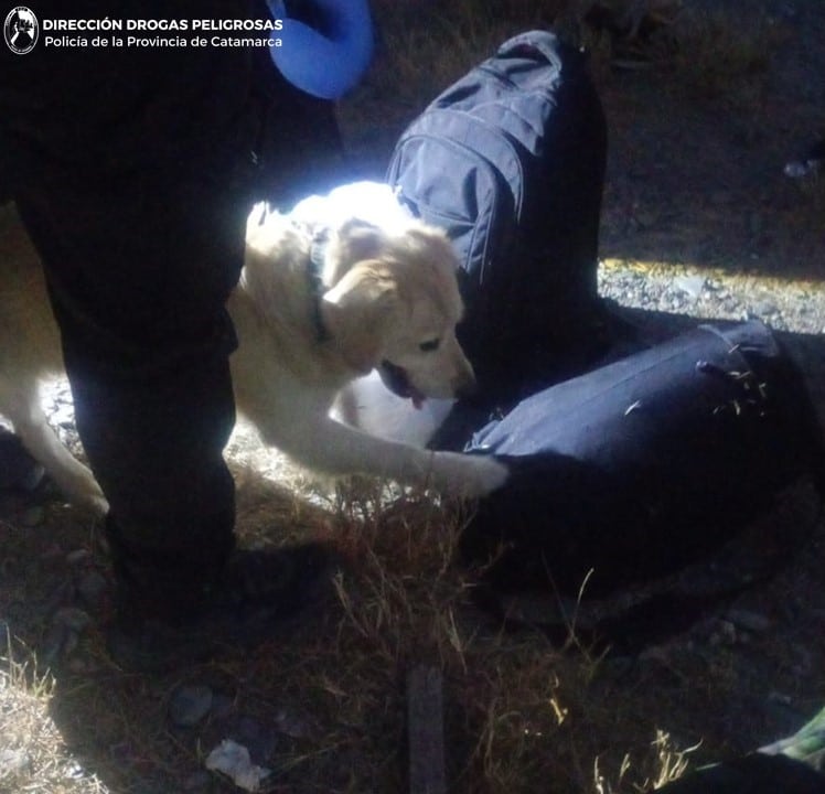 Secuestran 1Kg de Marihuana en un puesto caminero de Valle Viejo