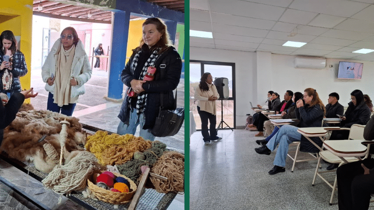 Docentes de Brasil y Colombia dictaron charlas en Belén y Londres