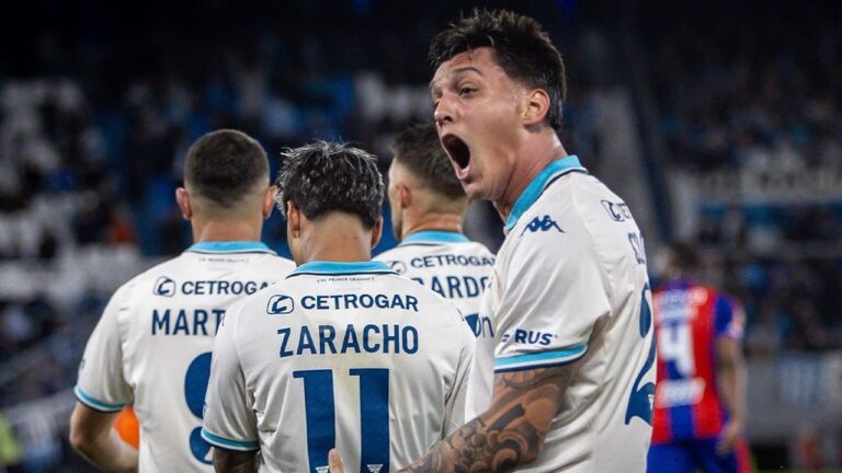 Racing le ganó por 2-0 a  San Lorenzo y se ilusiona