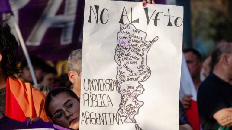 Galería de Fotos: Mirá las imágenes de la Marcha Universitaria
