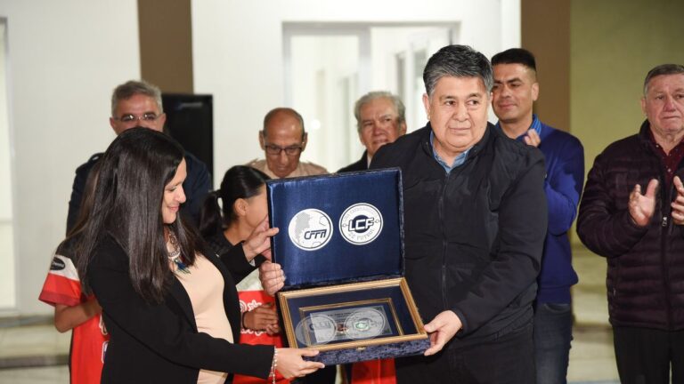 La Liga Catamarqueña inauguró SUM y playón