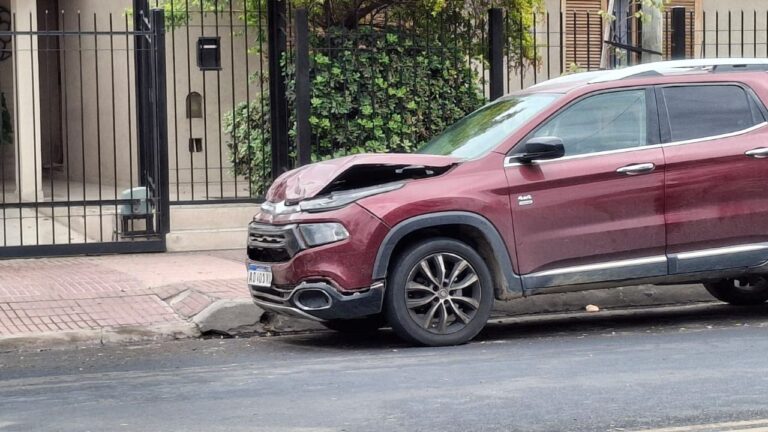 Mañana accidentada: choque múltiple en avenida Virgen del Valle