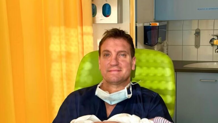 Nació Lando, el segundo hijo de Maxi López y Daniela Christiansson