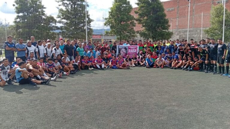 Jornada exitosa en el torneo de fútbol a beneficio de Raisa