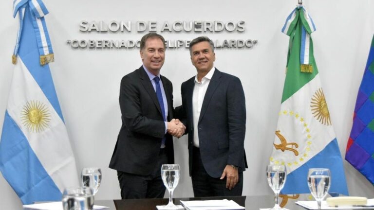 Santilli se reunió con Zdero en Chaco para avanzar en la reforma laboral