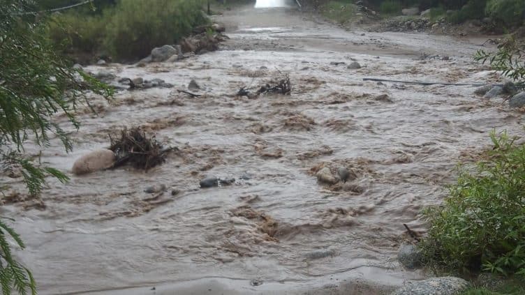Crecida de ríos: la Policía solicita máxima precaución en toda la provincia