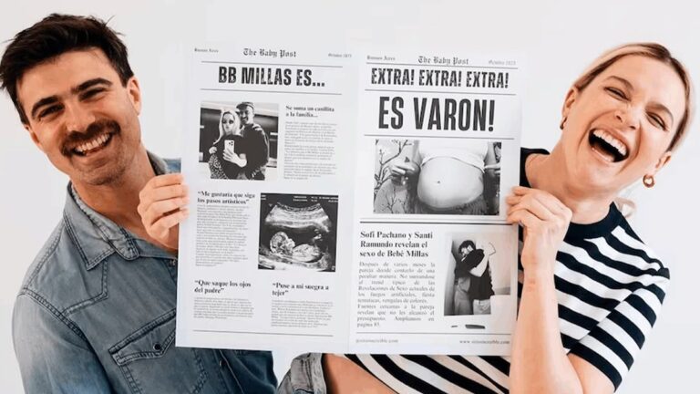 Nació el hijo de Sofía Pachano y Santiago Ramundo: cuál es el nombre y su primera foto