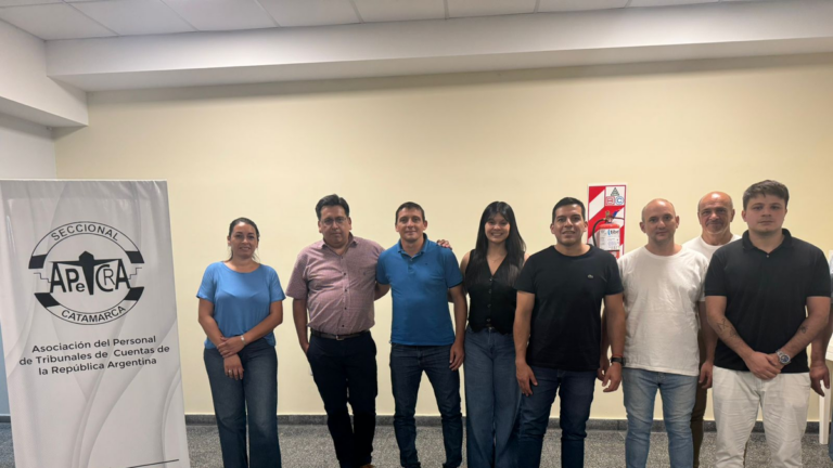 Pablo Soria asumió un nuevo mandato al frente de los empleados del Tribunal de Cuentas