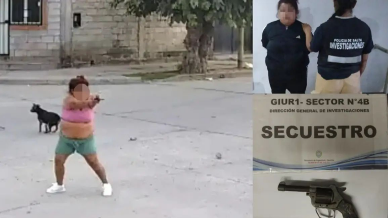 Detuvieron a «Pepita, la pistolera» tras una pelea a tiros entre bandas