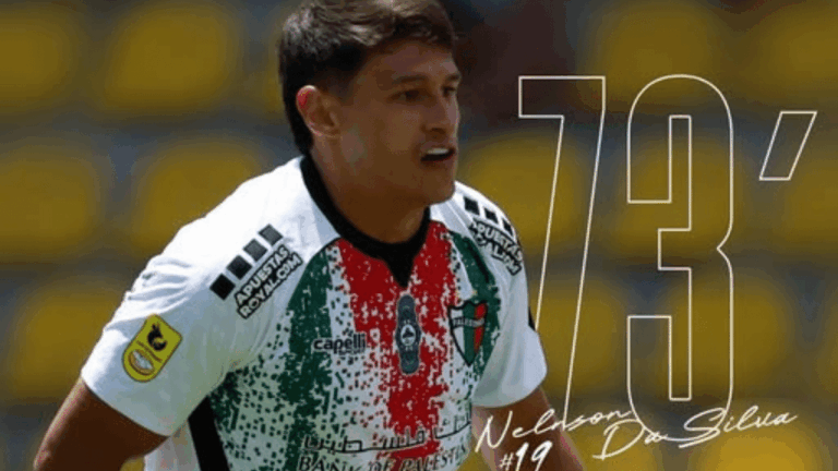 Primer gol del catamarqueño Nelson Da Silva con la camiseta de Palestino en el fútbol chileno