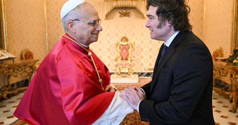 El Gobierno de Javier Milei invitó al Papa León XIV a visitar la Argentina