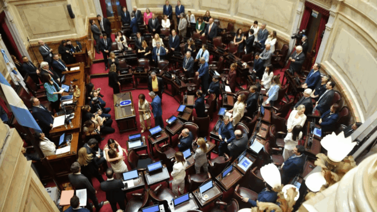Tras un extenso debate, el Senado dio media sanción a la reforma laboral