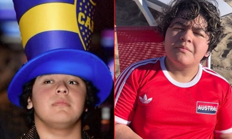 Así de grande está Dieguito Fernando Maradona a los 13 años: su vida de adolescente con Verónica Ojeda