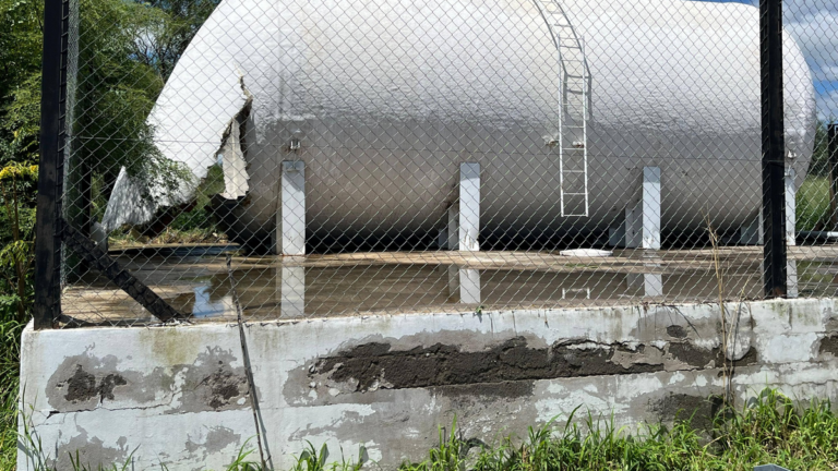 Se restableció el servicio de agua potable en Las Cañas