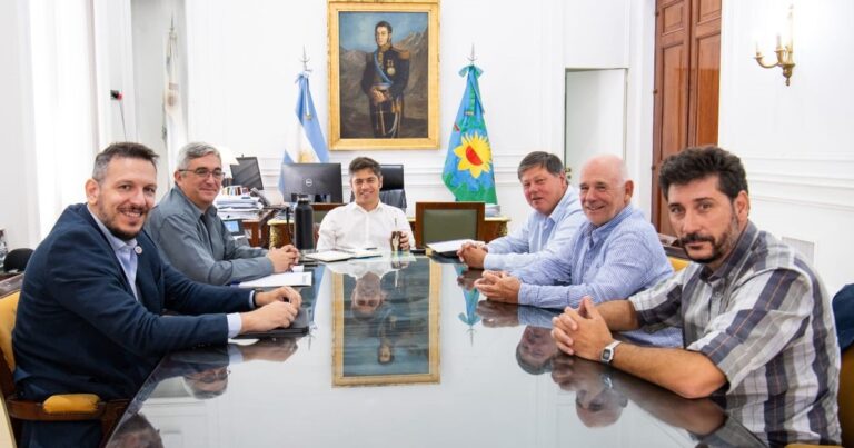 Kicillof recibió a los organizadores de Expoagro y confirmó que irá a la muestra