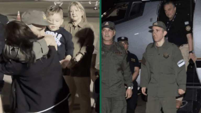 Videos: así fue el emotivo recibimiento al gendarme catamarqueño