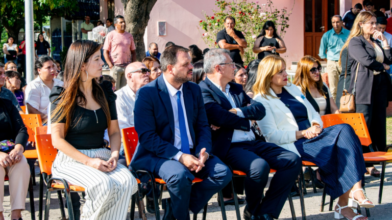 Inauguraron el nuevo edificio de la Escuela 61 en La Merced