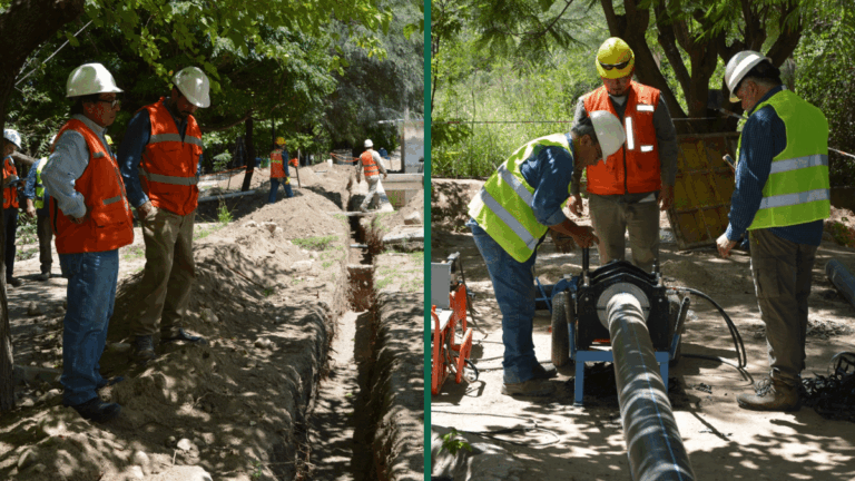 Andalgalá: avanzan obras para mejorar el abastecimiento de agua en Choya