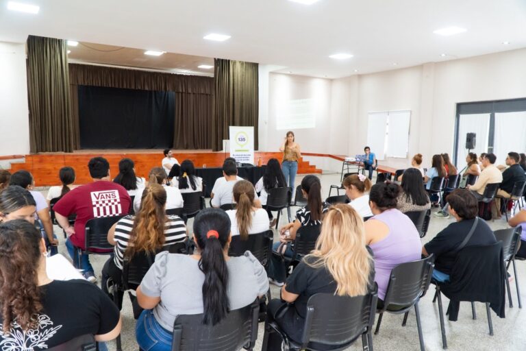 Prevención del suicidio: forman facilitadores comunitarios en Fray Mamerto Esquiú