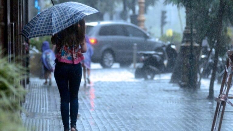 Tormentas y alerta amarilla: Cómo estará el tiempo en el inicio de la semana?